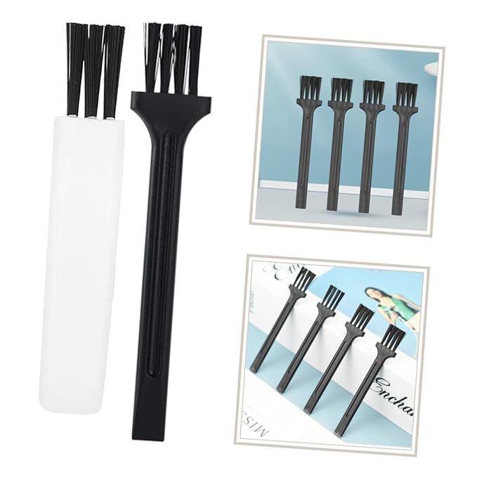 30pcs Electric Shaver Cleaning Brush for Beard and Hair Clippers Ergonomic Design Mini for Easy Storage for Keyboard Fans and Car Dashboard Cleaning