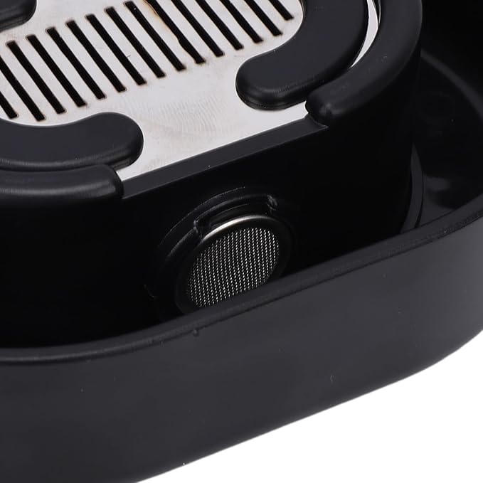 Shaver Rinser Efficient Manual Cleaner for Beard Shaving No Electricity Required Black Plastic 1pc for Men Women Home Use