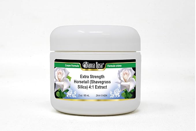 Bianca Rosa Extra Strength Horsetail (Shavegrass Silica) 4:1 Extract Cream (2 oz, ZIN: 514204)
