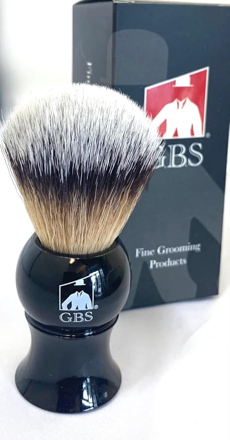 G.B.S Men's Synthetic Shaving Brush, Ultimate Wet Shaving designed for the Best Shave
