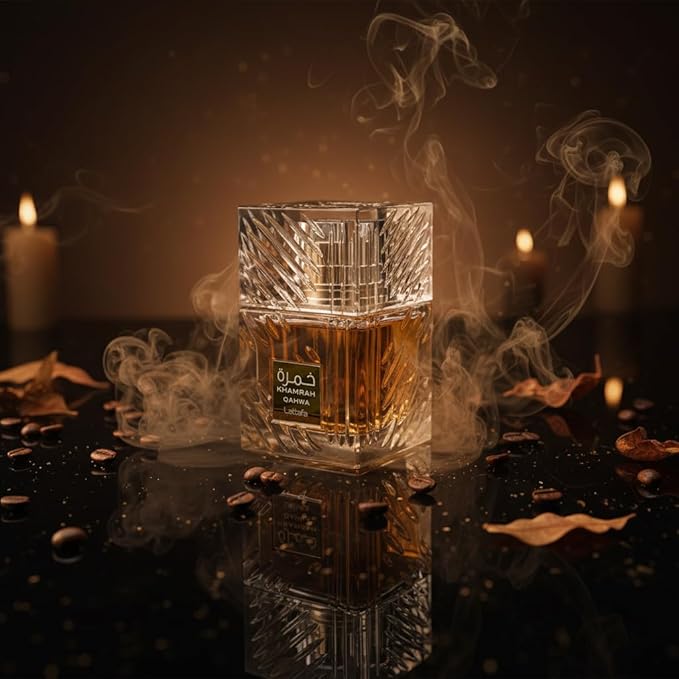 Lattafa Khamrah & Khamrah Qahwa Eau De Parfum Unisex 3.4 Fl Oz | Long-Lasting Arabic Perfume for Men & Women | Luxury Fragrance Gift Set | Spicy, Sweet & Woody Scent