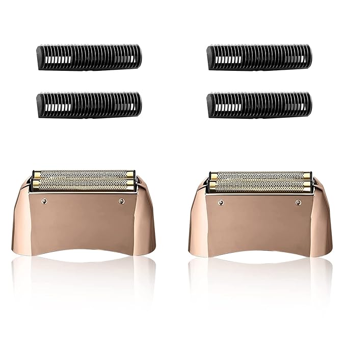 2 Pack Pro Shaver Replacement Foil and Cutters Compatible with andis 17220/17230 Shaver ProFoil Lithium Replacement