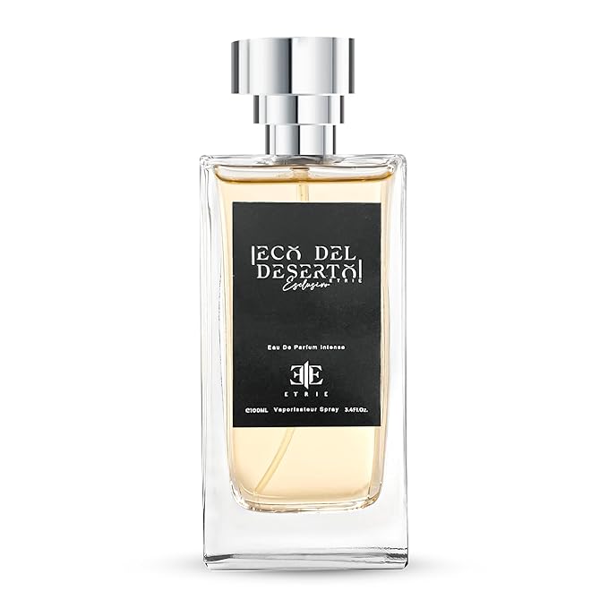 Eco del Deserto Men's Cologne Eau De Parfum 3.4 Fl Oz - Rugged & Adventurous Desert Essence - Long-Lasting Fragrance for Men