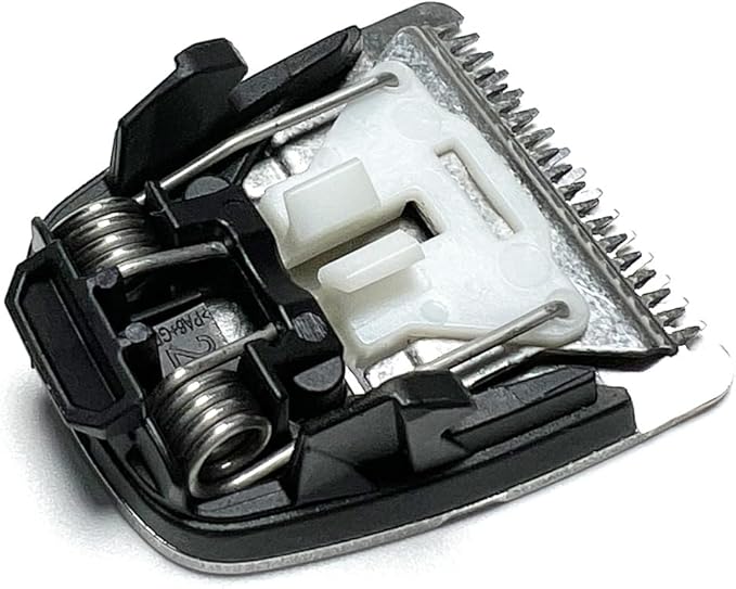 maxeylead 32mm Full Size Replacement Trimmer Blade Compatible with Philips Norelco Multigroom MG3750 MG5750 MG7750 MG7790 MG9510 BT5511 Beard Trimmer Attachment Parts Black (Silver)