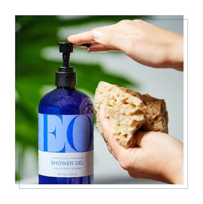 EO Skin-Conditioning Shower Gel - French Lavender - 16 Ounces (090740)