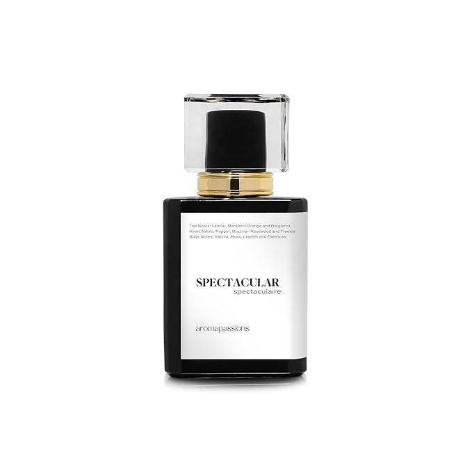 aromapassions SPECTACULAR | Inspired by A. HOMME | Pheromone Perfume for Men | Extrait De Parfum | Long Lasting Dupe Clone Essential Oils Fragrance | Perfume De Hombre | (50 ml / 1.7 Fl Oz)