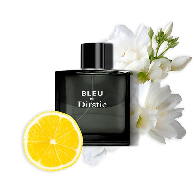 Blue De For Men Perfume-Woody Aromatic Eau De Toilette - Inspired By Ble.u De For Men Long Lasting Perfume Spray Masculine Scent Lasts All Day A Gift For Any Occasion 3.4 Fl Oz/100ML
