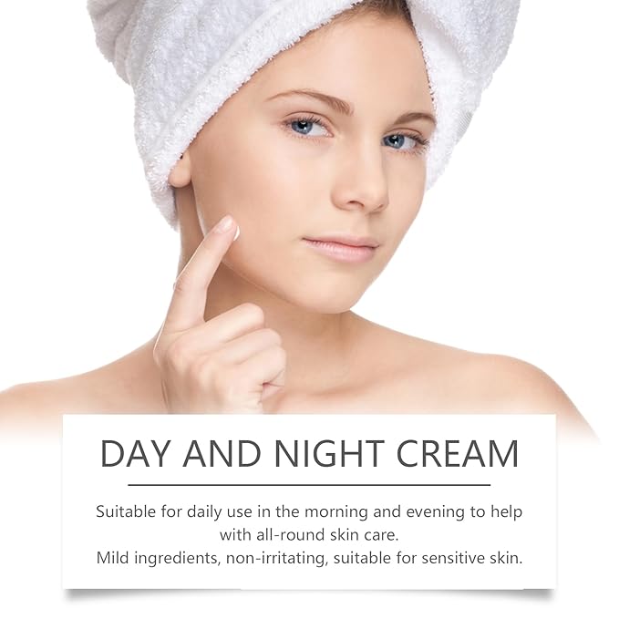 Retinol Collagen Anti-Aging Moisturizer, Hydrating Wrinkle Smoother with Vitamin C & E, Daily Facial & Neck Firming for Women & Men