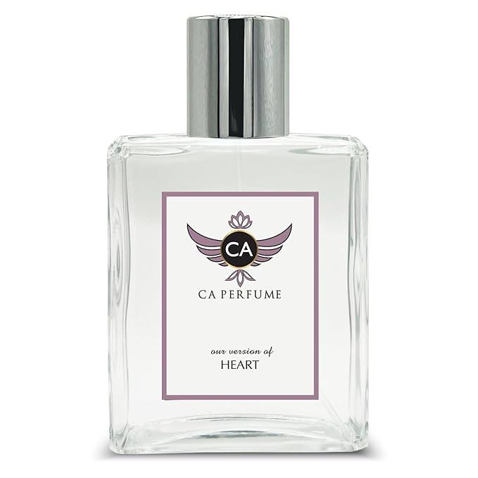 CA Perfume Impression of Heart For Women Floral Fragrance Long Lasting Womens Perfume Eau De Parfum 3.4 Fl Oz 100ml
