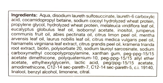 NAPURA S2 Anti Hair Loss Biotin Shampoo - Hair Thickening Organic - Professional, Sulfate Free - Men & Women (6.76 oz)