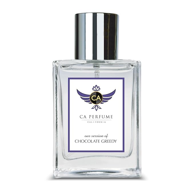 CA Perfume Impression of Chocolate Greedy Unisex Amber Vanilla Fragrance Long Lasting Eau De Parfum Eau De Parfum 1.7 Fl Oz 50ml