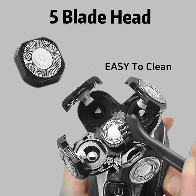 3PCS Fre*bi*d Shaver Heads - Freedom Fle*Seri*s Replacement Blades for Bald Men