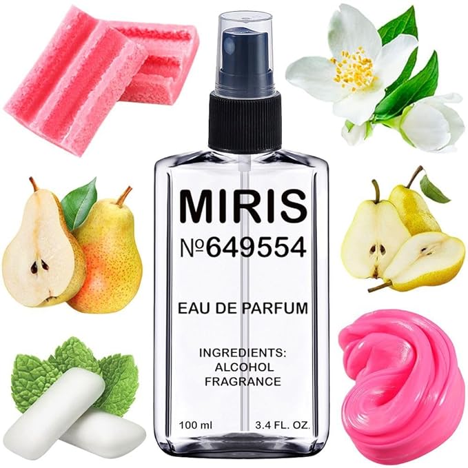 MIRIS No. 649554, Inspired by Vanilla & Dreamy Pink, Long-Lasting Eau de Parfum for Women, Spray 3.4 Fl Oz / 100 ml
