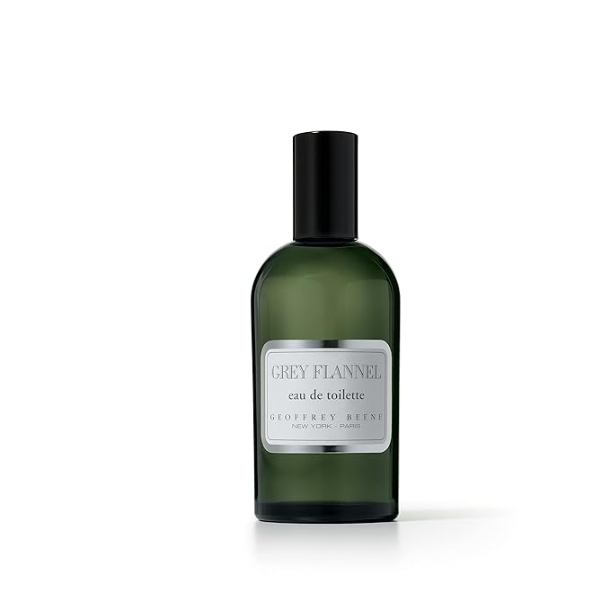 Geoffrey Beene Grey Flannel Men's Perfume, Eau De Toilette Daytime Luxurious Spray, 4.0 fl oz