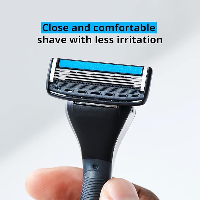 Dorco Pace 4 Pro - Four Blade Razor Shaving System - 2 Replacement Handles (Handles Only)