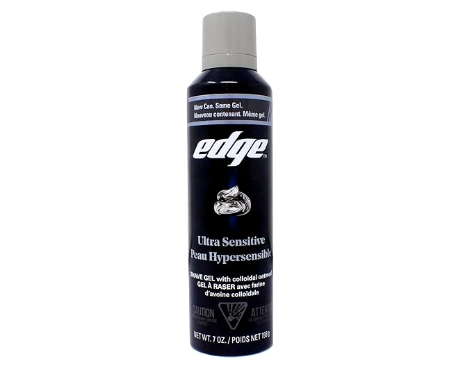 Edge Shave Gel, Fragrance Free, Ultra Sensitive 7 oz Pack of 9