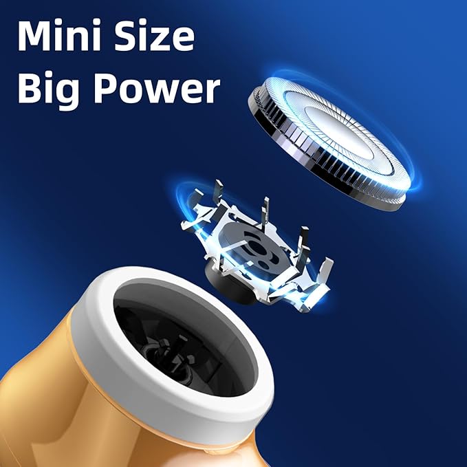 Mini Electric Shaver, Pocket Size Electric Shaver for Men Women, Rechargeable Easy One-Button, Portable Powerful Waterproof Razor for Travel Office Business Trip (2Pack)