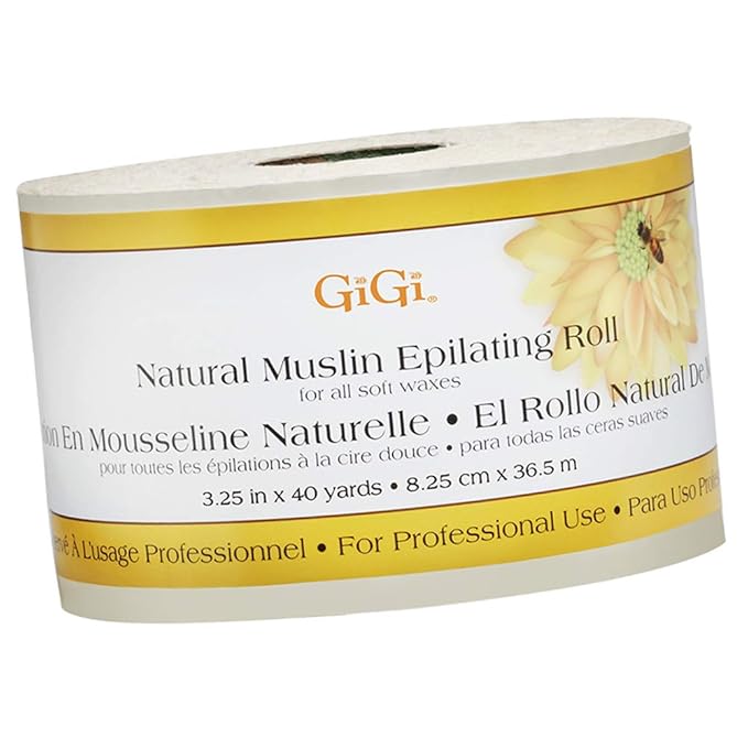 GIGI Natural Muslin Roll (3.25 in. x 40 yards )