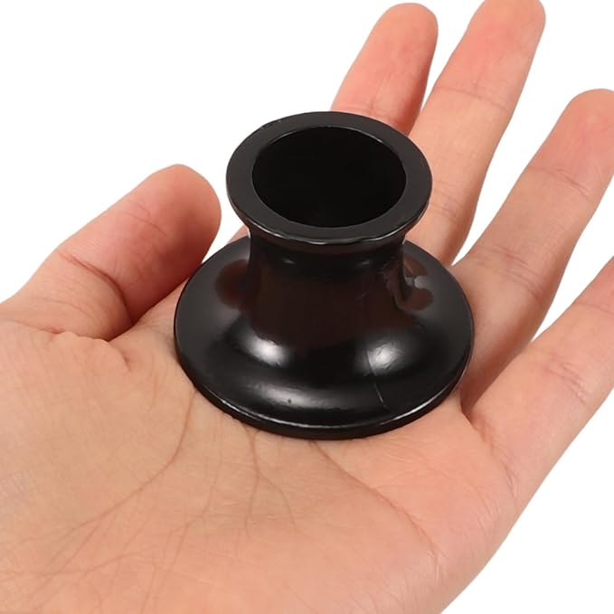 Healifty Safety Razor Stand Shaving Brush Holder Alloy Base for Men’s Manual Razors Bathroom Countertop Shaving Accessory