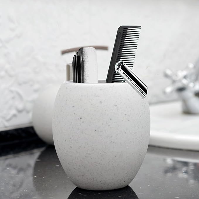 Beard Cleaner Brush: Clean Up Beard Trimmings from Sinks and Countertops After Shaving - Best Gifts For Men Beard Brush Clean Up Sink (Brush)