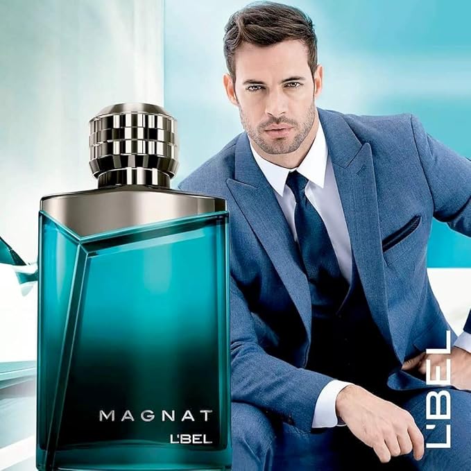 L'Bel MAGNAT for Men Eau de Toilette Atomiseur by L'BEL PARIS EDT 90ML (90ML)