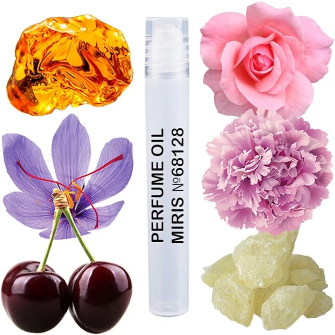 MIRIS No. 68128, Inspired by Carmina, Long-Lasting Perfume Oil for Women Roll-On, Rollerball 0.34 Fl Oz / 10 ml