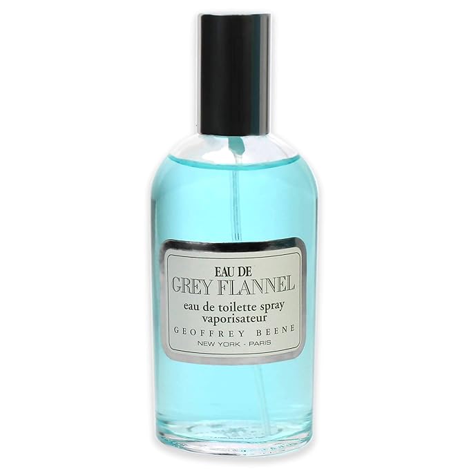 Geoffrey Beene Men's Cologne, Eau De Grey Flannel, Eau De Toilette EDT Spray, 4 Fl Oz