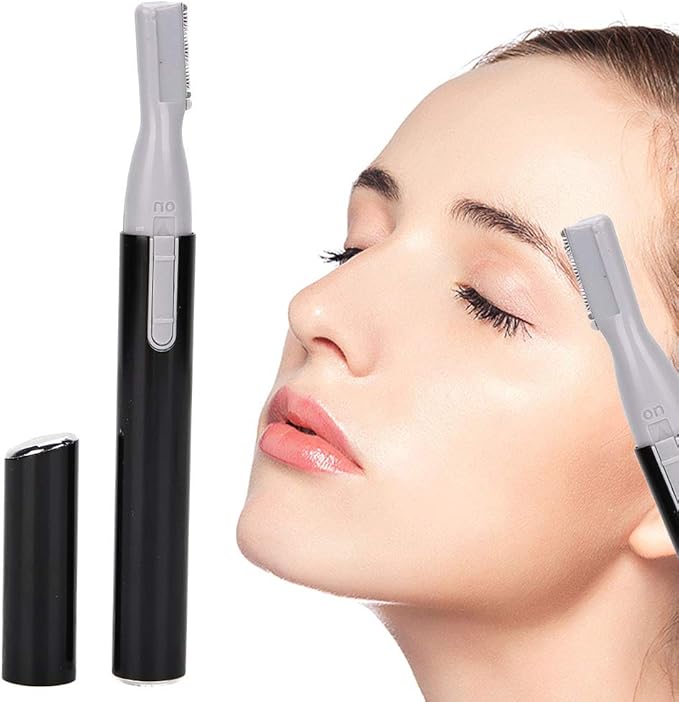 HURRISE Mini Hair Clipper, Detail Trimmer for Nose, Nose Hair Trimmer Electric Hair Armpit Nose Trimmer Shaver Hair Cutting Machine for Women Men Hair Remover