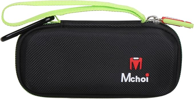Mchoi Hard Carrying Case Fits for Fusion5 Men’s Razor & Proglide Shield Men's Razor, Case Only (Black, Green)