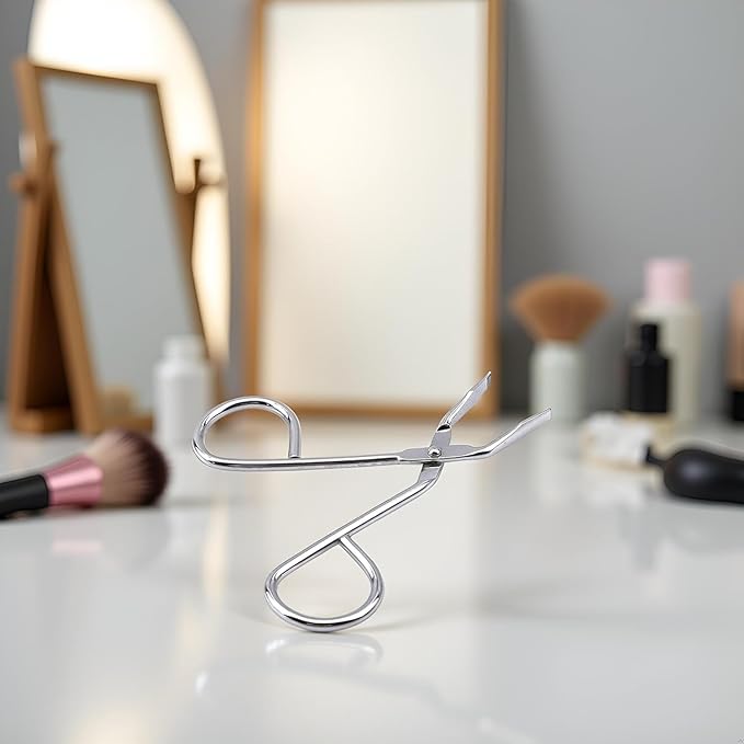 3Pcs Silver Stainless Steel Eyebrow Tweezers Scissors- Professional Shaped Slant Tip Tweezer Clip Hair Plucker for Hair and Eyebrows Personal Care, Shave and Hair Removal