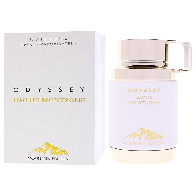 Armaf Odyssey Eau De Montagne Mountain Edition Eau De Parfum Spray, 3.4 Ounce (Unisex)