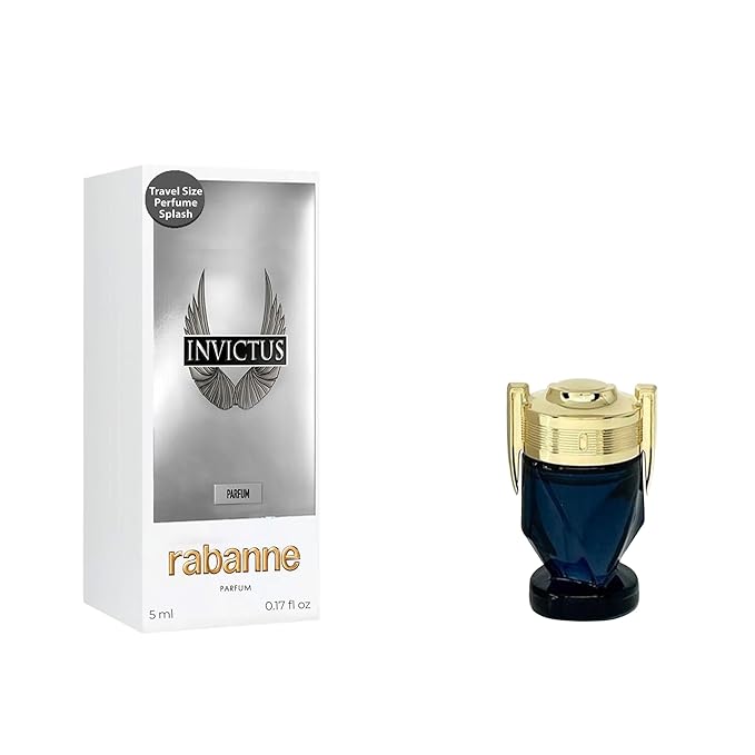 Paco Rabanne Invictus Parfum for Men Mini Perfume Splash 0.17 oz