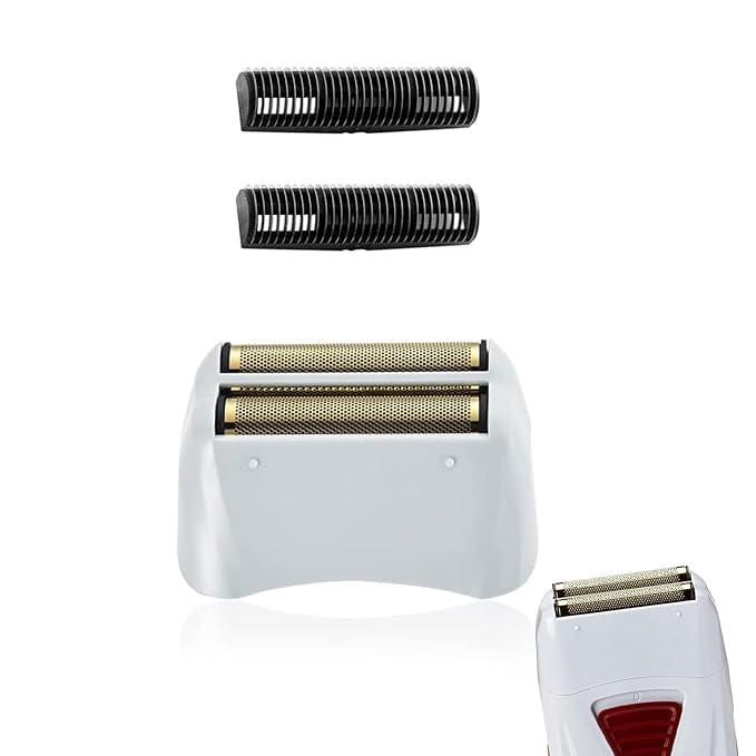 For Andis Foil Shaver Replacement Head for Model TS-1 TS-2 17150 17200 17235 Pro Foil Shaver, Replaces #17155 17160 17280 Shaver (Gold/1Pack)