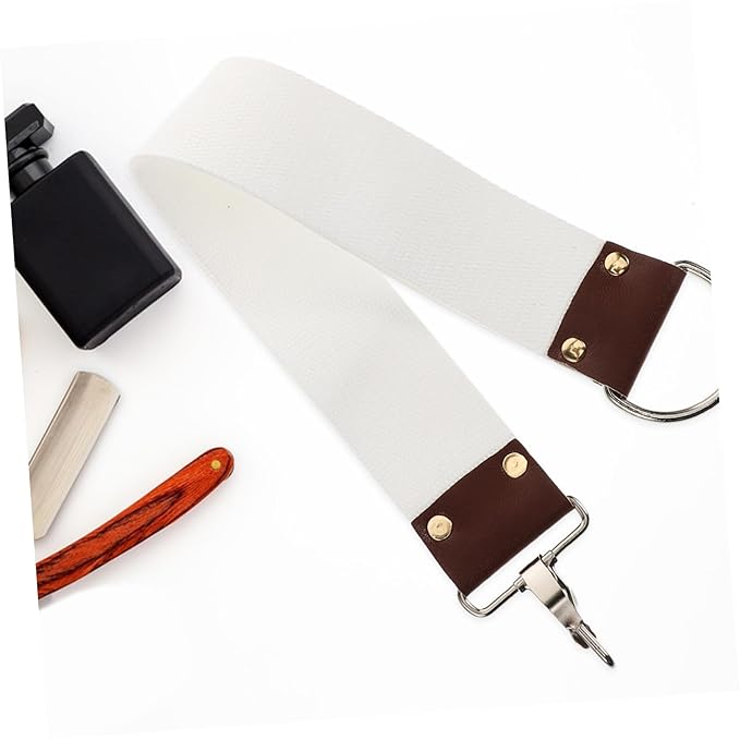 Canvas Sharpening Strop Dual Layer Design for Straight Lightweight Portable Barber Shaving Strap for Longevity