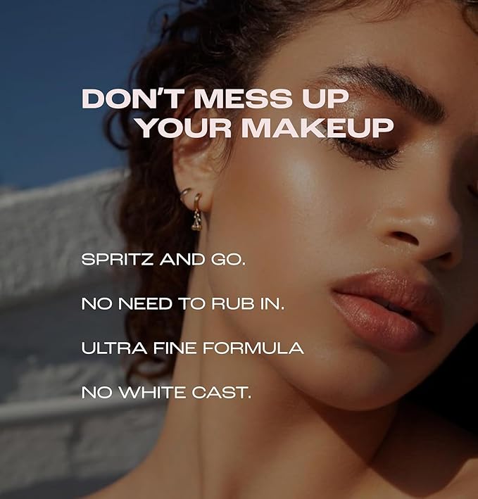 52 Su.ndaze Spf50 Rosewater Sunscreen Mist|Spf 50+ Pa++++ Sunscreen Spray|Invisible Sun Screen|Clear Glow Rose Sun Mist|Uva/B Broad|Oily & Dry Skin|No White Cast|Easy Reapplication|Men & Women|100 Ml