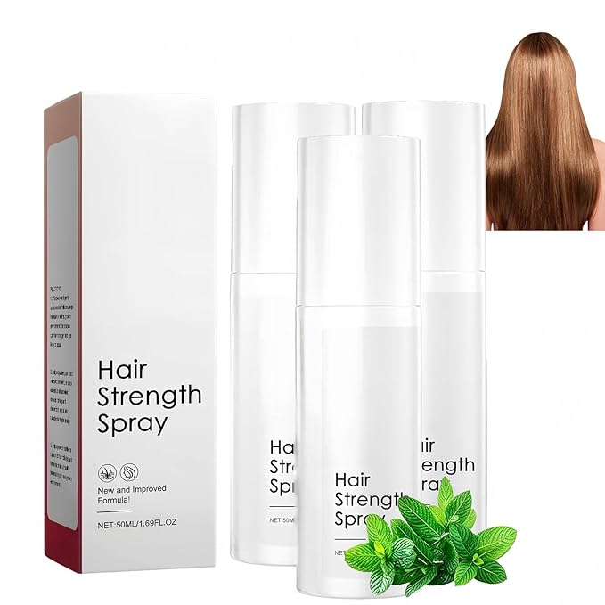 Advanced Hair Growth Oil Spray, Non-Greasy Natural Stronger and Hair Thickening Spray, Ideal for Dry Scalp - For Hair (3 Pcs)