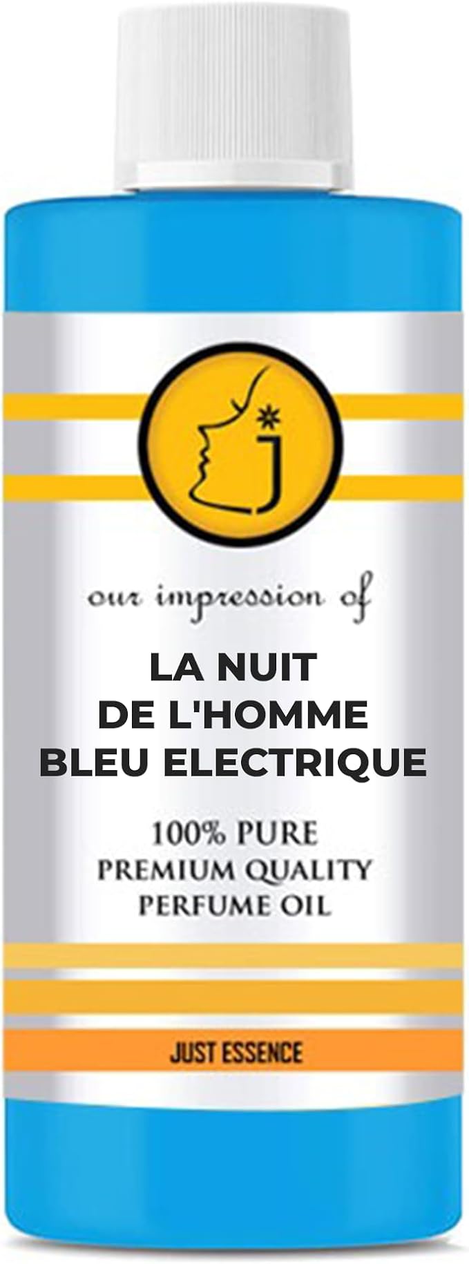 La Nuit De L'Homme Bleu Electrique Fregrance Perfume Oil | Premium Quality Concentrated Fragrance | Pure Perfume & Cologne Oil for Personal Body Use | 2 Fl Oz