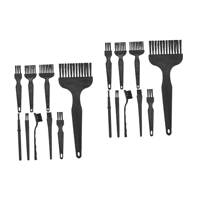 Outanaya 16pcs Electric Shaver Cleaning Brush Replacement Brush for Razor Trimmer Men Face Shaver Cleaning Supplies Sturdy Material