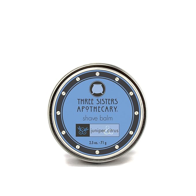 Three Sisters Apothecary 2.5 oz. Shave Balm (Juniper and Citrus)
