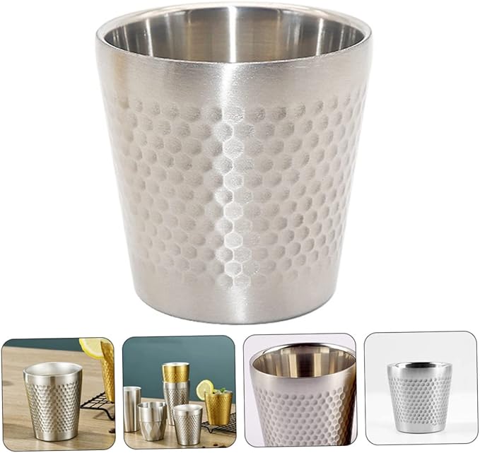 DOITOOL 3pcs Stainless Steel Shaving Bowl Capacity Men's Shaving Bowl for Soap Sandalwood