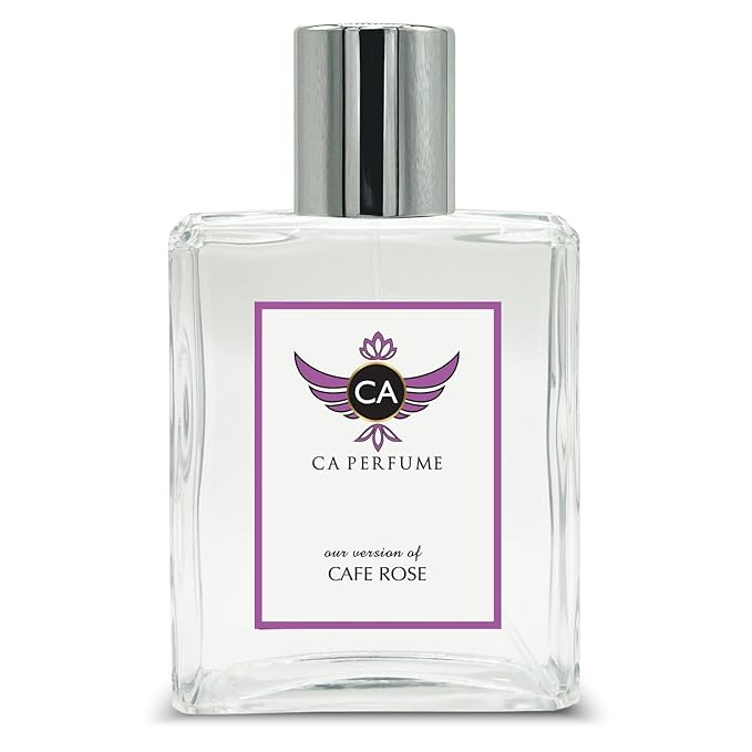 CA Perfume Impression of Cafe Rose For Unisex Chypre Floral Fragrance Long Lasting Perfume Eau De Parfum 3.4 Fl Oz 100ml