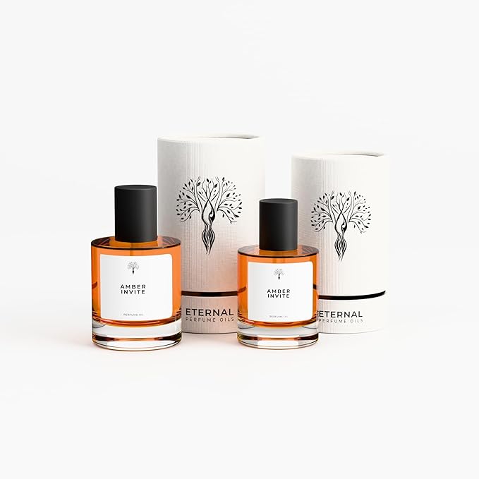 Eternal perfume oils Amber Invite Perfumes for women inspired by TF Amber Intrigue Womens Perfume Long Lasting Eau De Parfum 1.69 FL Oz with 1 FL Oz Designer Perfume Oil for women (Pack of 2)
