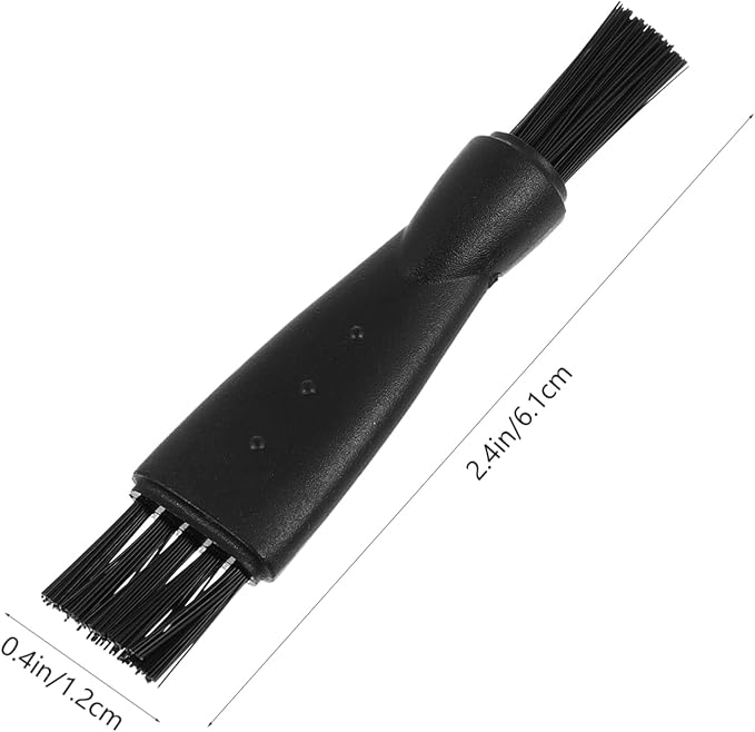 FOMIYES 50pcs Double Ended Electric Shaver Cleaning Brush Shaver Cleaning Tool Replacement Brush for Face Body Trimmer for Electric Razor