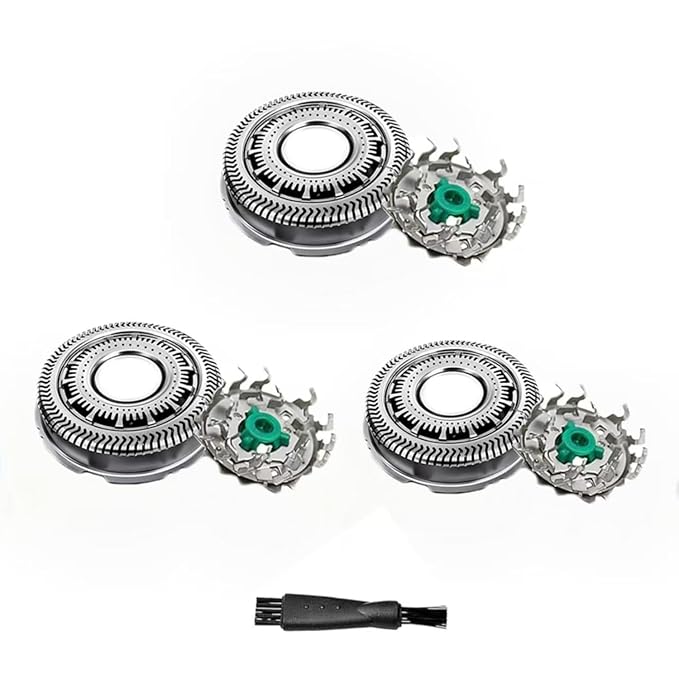 SH60 Replacement Blades Series 6000 Compatible with Philips Norelco 6000 Replacement Heads,for Philips Norelco Series 6000 Replacement Heads, for S6880/81 S6810/82 S6850/85, 3 Pack