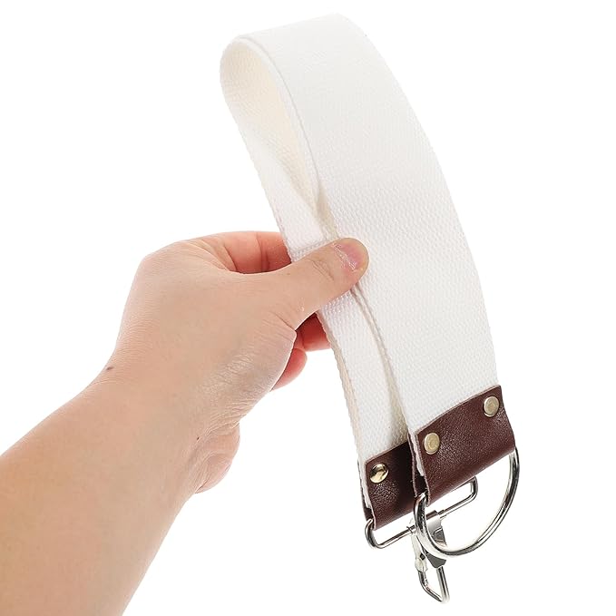 Professional Barber Dual Layer Canvas Sharpening Belt for Smooth Shaving Portable and Compact Design for Home Travel Use for Straight Maintenance