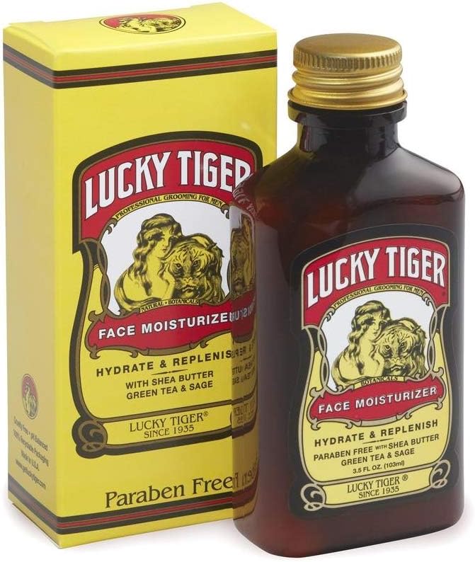 Lucky Tiger: Premium Facial Moisturizer, 3.5 oz (2 pack)