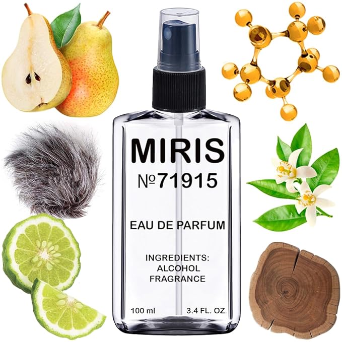 MIRIS No. 71915, Inspired by Blue Talisman, Long-Lasting Unisex Eau de Parfum for Women & Men, Spray 3.4 Fl Oz / 100 ml