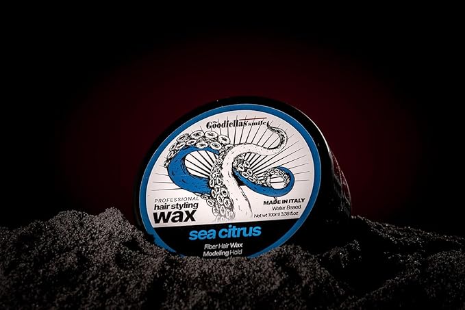 The Goodfellas' smile Hair Wax Pomade, Matte with Medium Hold Formula, 100ml, Made in Italy (Sea Citrus/Sea Air with Lemon)
