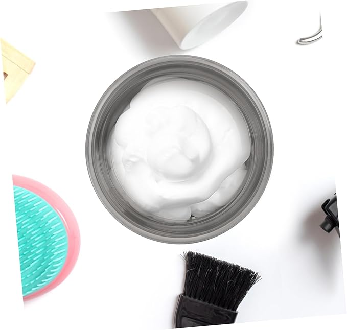 SMASOLO Stainless Steel Shaving Bowl Men's Shaving Soap Lathering Bowl Barber Tool Bar Soap Men Beard Accessories Random Style