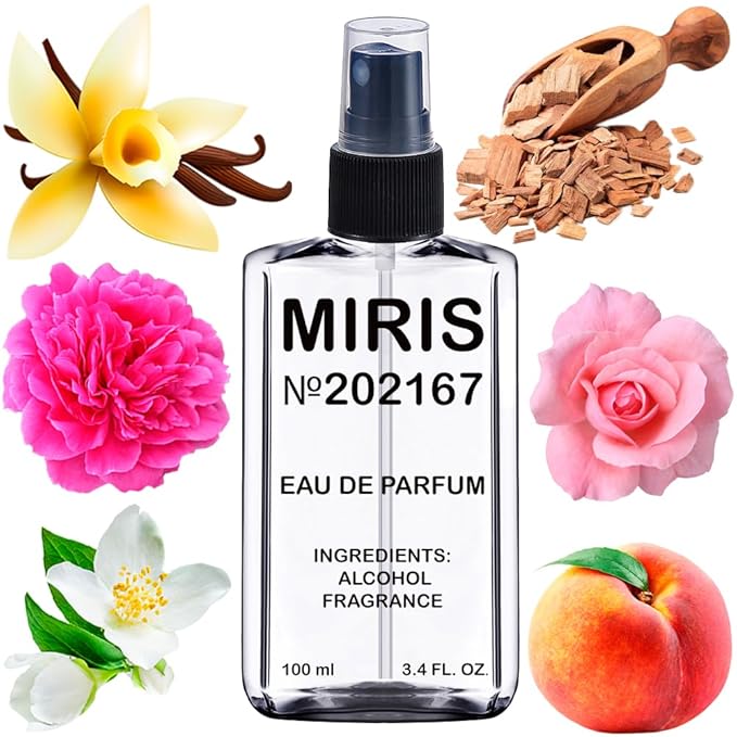 MIRIS No. 202167, Inspired by Sweet Peony, Long-Lasting Eau de Parfum for Women, Spray 3.4 Fl Oz / 100 ml